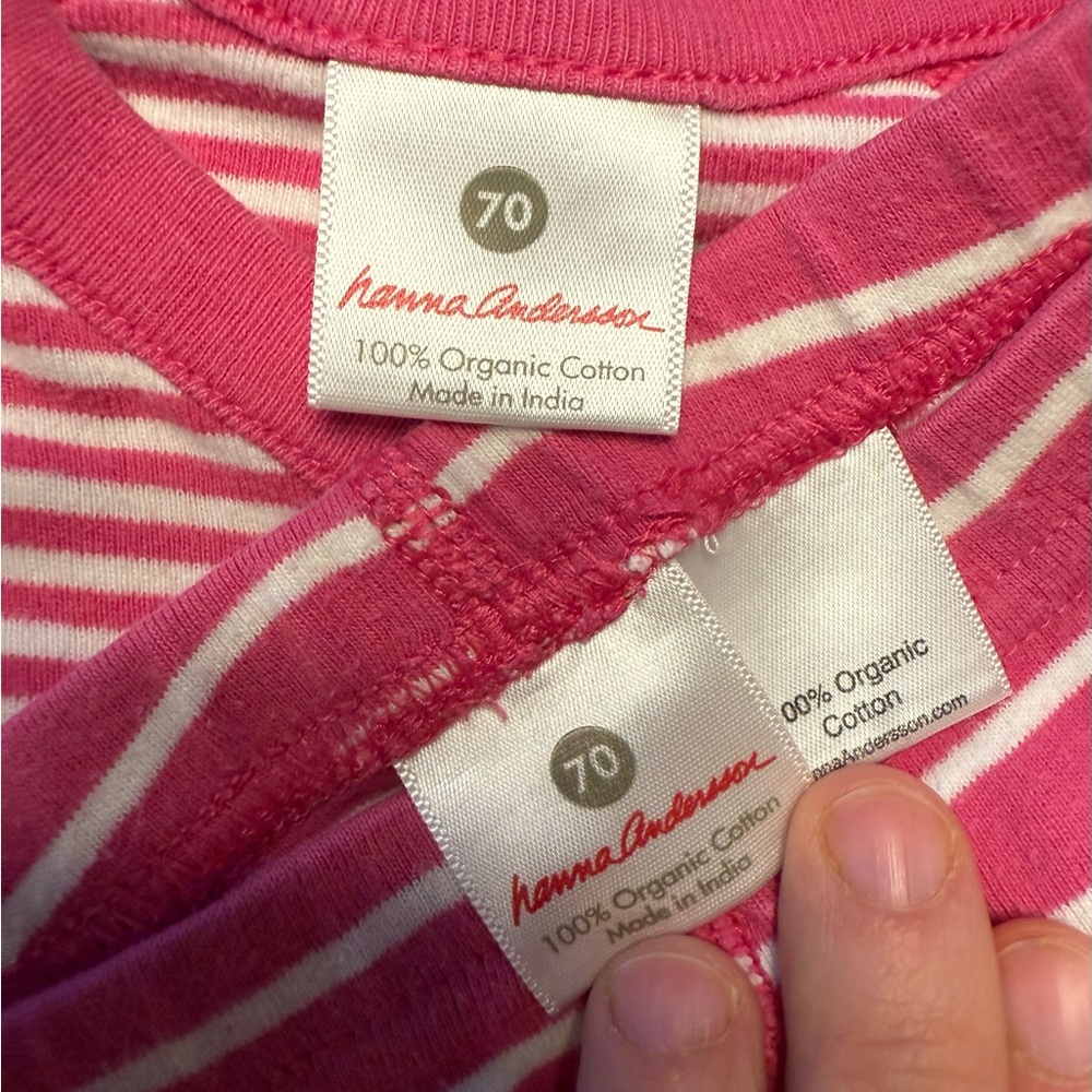 Hanna Andersson Organic Cotton Wiggle Set Bundle - Purple & Pink - Picture 4 of 7